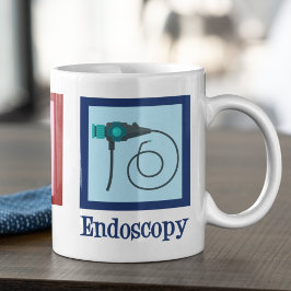 Taza De Café Endoscopia de amor por la paz