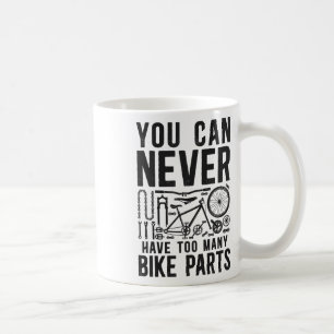 Taza De Café Enduro Mtb Bicicleta De Montaña Bajando En Cuesta