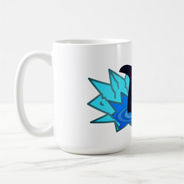 Taza De Café Enemigo de la orca, pez, pingüino (Izquierda)