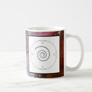 Taza De Café Energía Cósmica de Vida Electromagnética