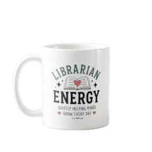 Energía de Bibliotecario Ayudando a las Mentes Cre
