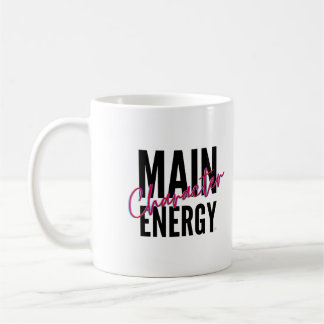 Taza De Café Energía de caracteres principales