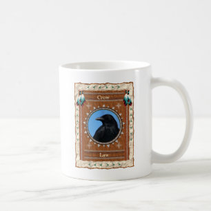 Taza De Café Energía de la Ley Universal del Cuervo