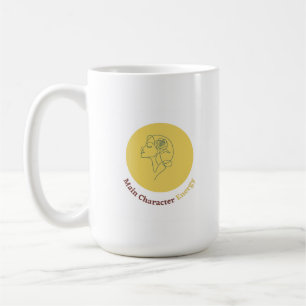 Taza De Café Energía del Personaje Principal