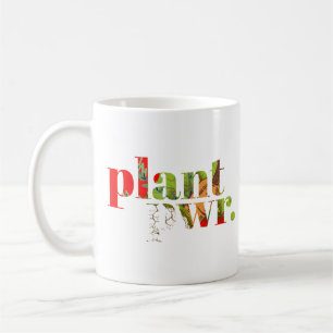 Taza De Café Energía vegetal vegan