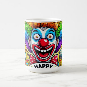 Taza De Café enérgica tarjeta del Día de los Inocentes de abril