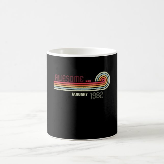 Taza De Café Enero de 1982 39 años (Centro)