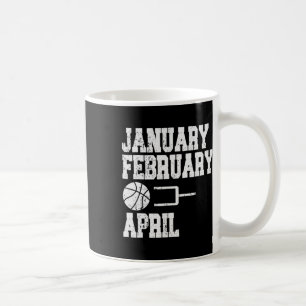 Taza De Café Enero de febrero Bysketbyll April - Fun Bysketbyll