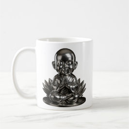 Taza De Café Enfant bouddhiste 3D