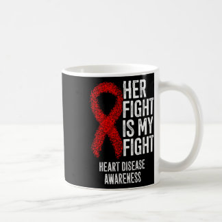Taza De Café Enfermedad Cardiovascular Su Lucha Es Mi Lucha Cor
