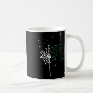 Taza De Café Enfermedad del riñón Salud Mental Ribbon Scoliosis
