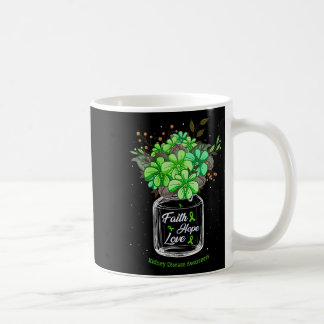 Taza De Café Enfermedad Renal Fe Amo Esperanza Flor Jar Awarene