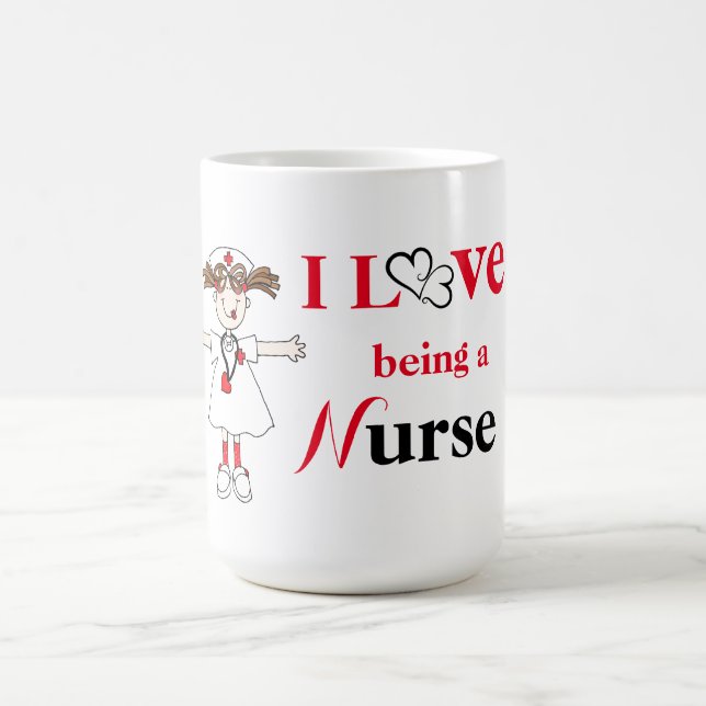Taza De Café Enfermera (Centro)