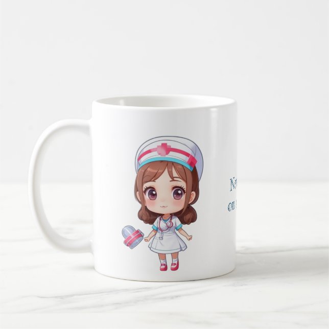Taza De Café Enfermera 1 (Izquierda)