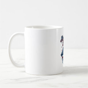 Taza De Café Enfermera Americana Diseño de Camiseta Vectorial L