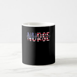 Taza De Café enfermera americana Marcha de un millón de enferme
