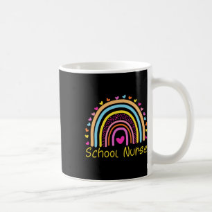 Taza De Café Enfermera Boho Día de Enfermería Arcoiris De Vuelt