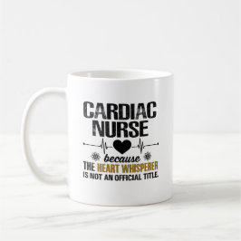 Taza De Café enfermera cardíaca escuela de enfermería médico uc