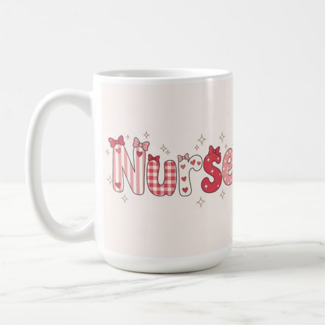 Taza De Café Enfermera chic (Izquierda)
