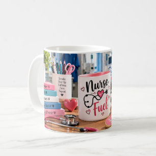 Taza de café Enfermera Combustible