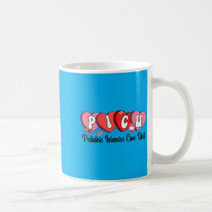 Taza De Café Enfermera Cu Día de San Valentín Corazón Pediatría