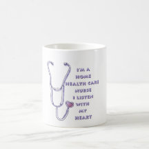 Enfermera de Atención Médica Domiciliaria Corazón