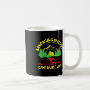 Taza De Café Enfermera de campamento médico medicina enfermería