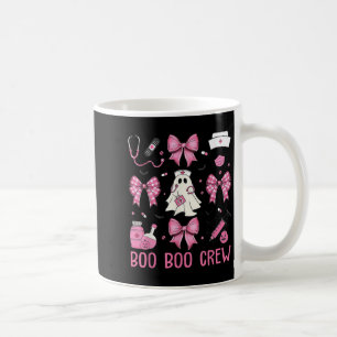 Taza De Café Enfermera de Coquette Bow Enfermera de Halloween S