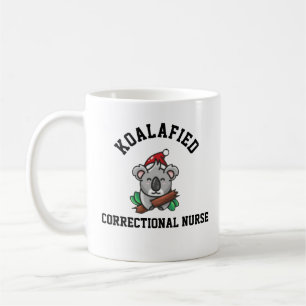Taza De Café Enfermera de corrección Koalafied 