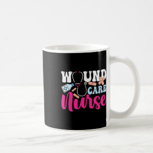 Taza De Café Enfermera de cuidado de herida enfermera certifica