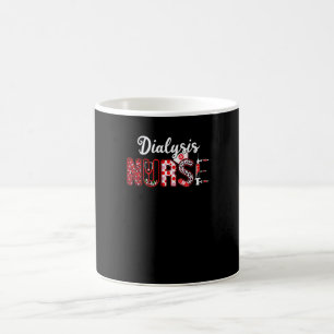 Taza De Café Enfermera de diálisis Estetoscopio Impresión Leopa