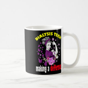 Taza De Café Enfermera de diálisis Nefrología Enfermedad renal 