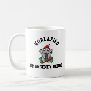 Taza De Café Enfermera de Emergencia Koalificada