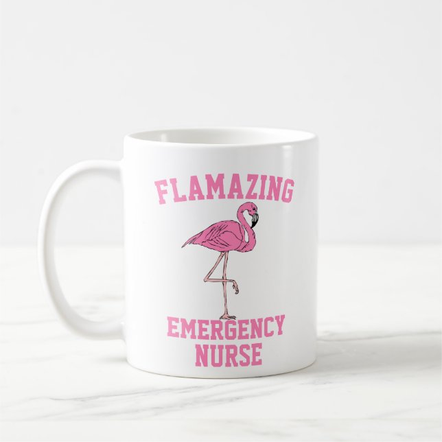 Taza De Café Enfermera de emergencia llamativa Mug (Izquierda)