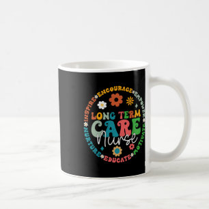 Taza De Café Enfermera De Enfermería De Ltc De Larga Duración