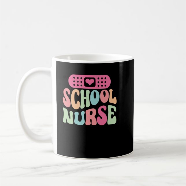 Taza De Café enfermera de escuela (Izquierda)