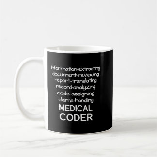 Taza De Café Enfermera de facturación de códigos médicos para c