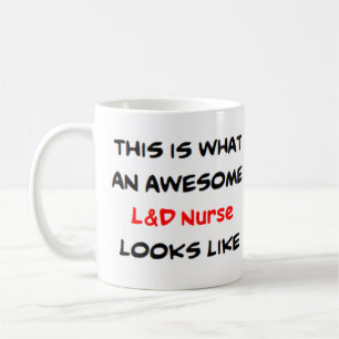 Taza De Café enfermera de l&d, increíble