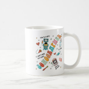 Taza De Café Enfermera de la Escuela de Sonógrafos Tecnológicos