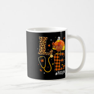 Taza De Café Enfermera De La Vida Caída Pct Enfermera Leopard P