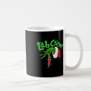 Taza De Café Enfermera de laboratorio Merry Christmas Laborator