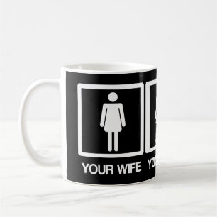 Taza De Café Enfermera de los hombres regalo Divertido marido t