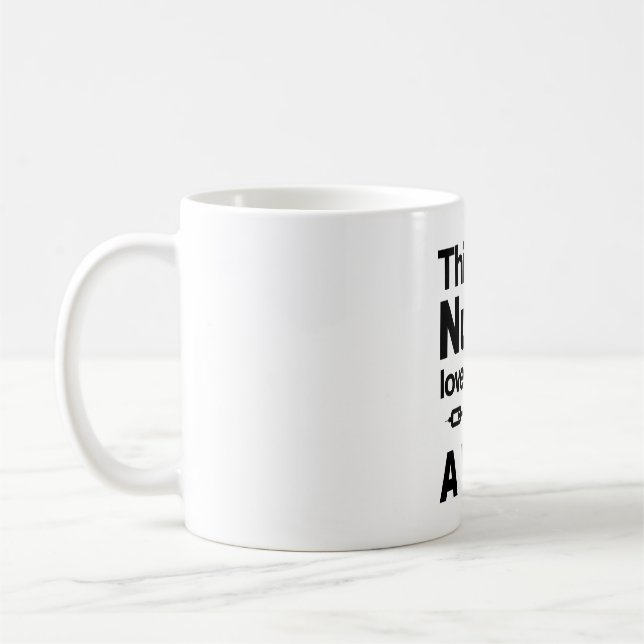 Taza De Café Enfermera de mamá (Izquierda)