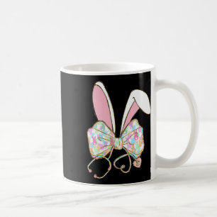 Taza De Café Enfermera de Pascua Coqueta Lazo Estetoscopio Bunn