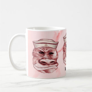 Taza De Café Enfermera de punzonado