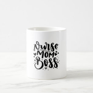 Taza De Café Enfermera de regalo de enfermera mamá Jefe