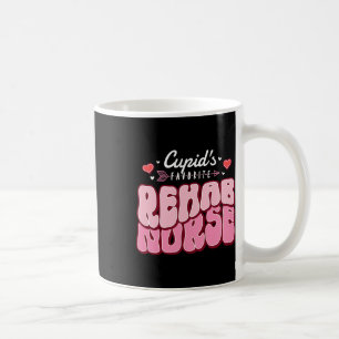 Taza De Café Enfermera de rehabilitación favorita de Cupido Día