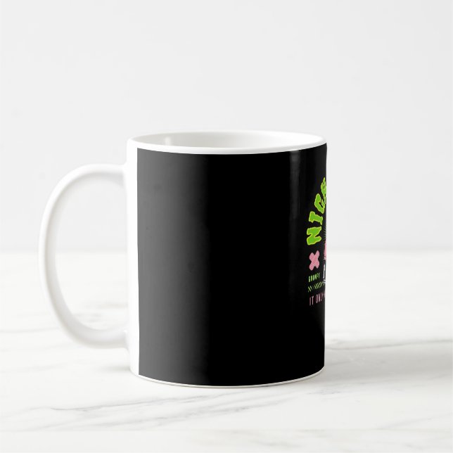 Taza De Café Enfermera de turno nocturno - Ideas de regalo de l (Izquierda)