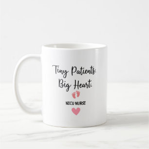 Taza De Café Enfermera de UCI Neonatal – Pequeños Pacientes, Gr