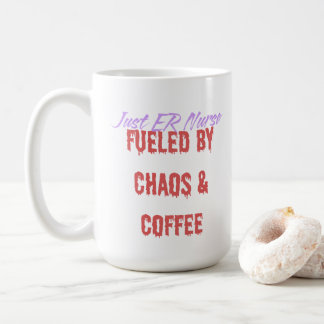 Taza De Café Enfermera de Urgencias Divertida Impulsada por el 